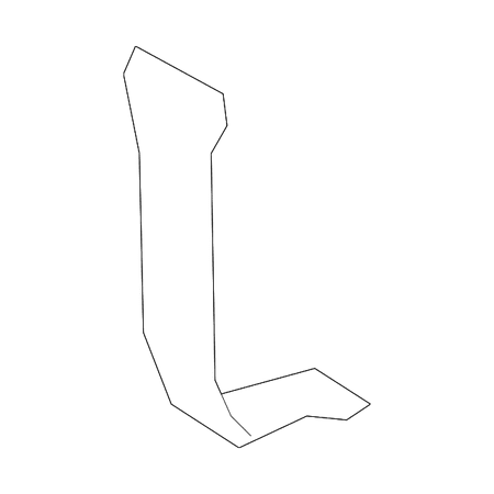 Genuine OE Audi Rear Trim Panel Strip - 8L0-863-437