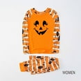 thumbnail image 2 of Shldybc Family Halloween Pjs Matching Sets 2-piece Halloween Pajamas Long Sleeve Sleepwear Jumpsuit Spiderweb Ghosts Pumpkin Skeleton Top and Pants Outfit Home wear Holiday PJS Set - Clearance, 2 of 4