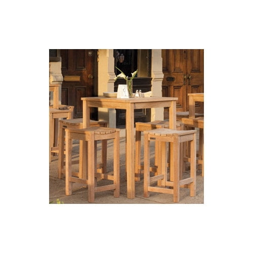 Oxford Garden Hampton 28-inch Square Counter Height Table