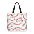 thumbnail image 1 of Balery Baseballs Bolsa de Mano para Mujeres con Cremallera, Bolsa de Gimnasio con Compartimentos, Bolsa para Laptop, Bolsa para Trabajo, 1 of 7