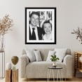 thumbnail image 3 of Framed Art Print, Ronald Reagan, Nancy Reagan, 1952 by Vintage Hollywood Archive, 17-7/8" x 21-7/8", 3 of 3