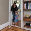 thumbnail image 3 of Ingenuity Ozzy & Kazoo Extra Tall Walk -Through Safety Gate (White), 3 of 8