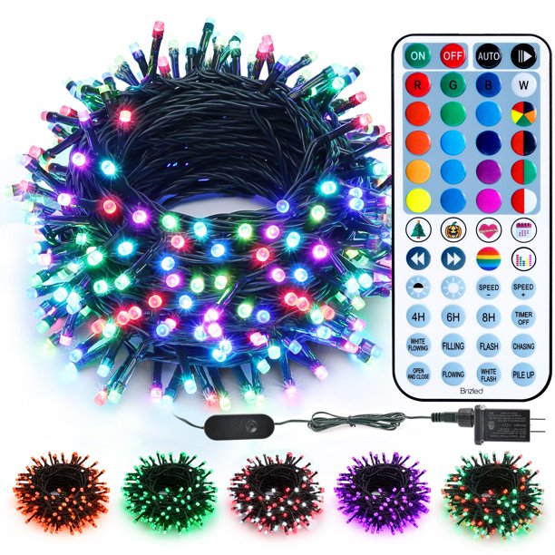Luces navideñas Brizled 200 LED RGB de 20 m con mando a distancia