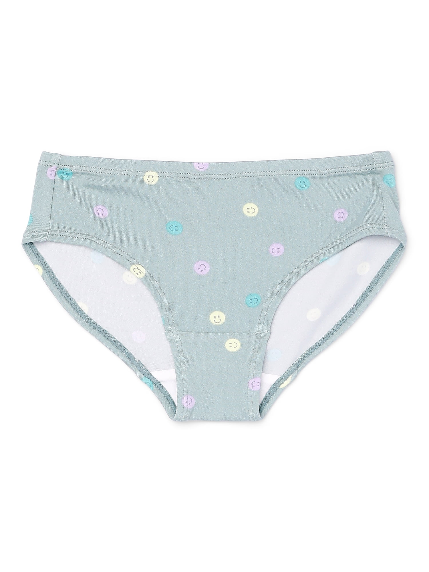 Wonder Nation Girls Premium Hipster Underwear, 5-Pack, Sizes S-XL