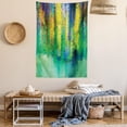thumbnail image 2 of Watercolor Flower Decor Wall Hanging Tapestry, Abstract Style Spring Floral Watercolor Style Painting Image Nature Art Decor, Bedroom Living Room Dorm Accessories, 60 X 80 Inches, by Ambesonne, 2 of 5