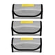 thumbnail image 4 of Bolsa Segura Para Protección De Batería Lipo, 3 Piezas Conveniente Bolsa Segura Para Batería Lipo Resistente Al Calor Para El Hogar Para El Taller, 4 of 7