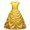 Dress, variant on Belle Princess Costumes Dress Layered Off Shoulder Dress up for Party Halloween