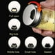 thumbnail image 5 of Frasco de condimentos Tarro de condimento de vidrio de 200 ml con escala, 4 salidas, frascos de espe Tomshoo  200 ml, 5 of 7