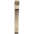 thumbnail image 2 of Ekena Millwork 3 1/2"W x 22"D x 30"H Imperial Slat Smooth Bracket, Douglas Fir, 2 of 4