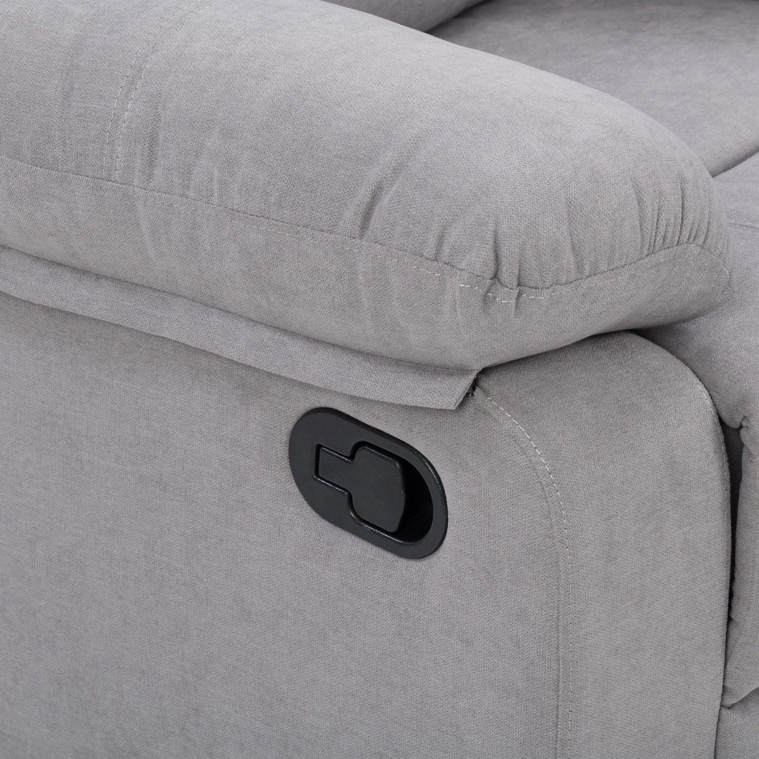 Fauteuil inclinable d'intérieur CorLiving Oren, manuel, en tissu doux et de haute qualité