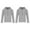 Gray, variant on safuny Men's Crew Neck Hoodie Sweatshirts Stylish Tops with Pockets 2 Pack Big&Tall Long Sleeve Running Tees Workout Drawstring Pullovers Casual Sports Gym Black L