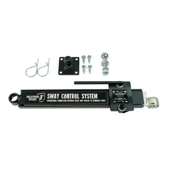 Kit de Contrôle de Balancement pour Attaches Pare-Balles SWAYCONTROL avec Contrôle de Balancement par Balle Double; avec Barre de Friction