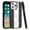 Black, variant on For Apple iPhone 14 Plus (6.7") Fashion Leather Bling Diamond Rhinestone Sparkle Hybrid Chrome Camera Edge Shockproof Cover ,Xpm Phone Case [ Black ]