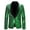 Green%GC100, variant on Carnival Mens Sequins Blazer Casual Men's Blazer Patchwork Color One Button Elegant Slim Fit Dress Jacket for Performance,Prom,Wedding