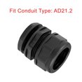 thumbnail image 5 of Uxcell G1/2 AD21.2 Conector de cable ajustable a prueba de agua para tubo corrugado, 5 of 5