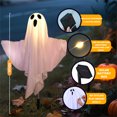 thumbnail image 3 of Solar Luminous Ghost Ground Plug Led Lantern Halloween Outdoor Garden Decoration Supplies, 3 of 7