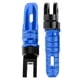 thumbnail image 2 of Reposapiés delanteros de motocicleta pares delanteros izquierdo derecho aptos para Yamaha MT‑03 MT‑25 MT‑07 MT‑09 R3 XJ6Blue, 2 of 12
