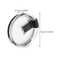 thumbnail image 2 of OULII 2Pcs Travel Mug Replacement Lid Black Eco Friendly Material for Car Use, 2 of 8