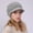 Gray, variant on Yoyauz Women's Winter Knit Hats, Winter Brim, Beanies, Women's Casual Beanies, with Sunhat, Warm Newsboy Skull Hat