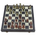 thumbnail image 2 of Juego de Ajedrez Vintage Baoblaze Tablero de Ajedrez Plegable Piezas Magnéticas, 2 of 8