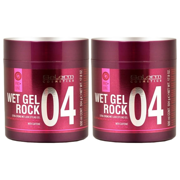 Salerm Pro Line 04 Wet Gel Rock 17.81 oz (Pack of 2)