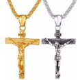 thumbnail image 4 of Juego de Collar con Cruz de Pascua en Oro Amarillo de 18k brillar Electrónica, 4 of 4