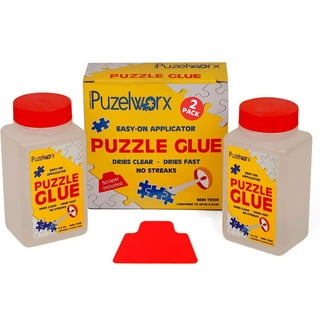 YAKAMOZ Updated Jigsaw Puzzle Glue with New Sponge Head for Adults and  Children Clear Water-Soluble Special Craft Puzzle Glue, Non-Toxic and Quick  Dry for 1000/1500/3000 Pieces of Puzzle,240ML - Yahoo Shopping