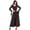 D33 Red, variant on Likimi Hallowmas Dress For Women Dress Up Floral Print Hooded Stage Show Halloween Costumes For Performance Fashionable Cosplay Dresses Size L