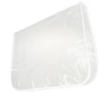 thumbnail image 5 of FITYLE Chair Back Cover Transparent Sturdy Hairdressing Waterproof Styling Chair Professional for Beauty Center SPA Salon Barbershop White Square L, 5 of 9
