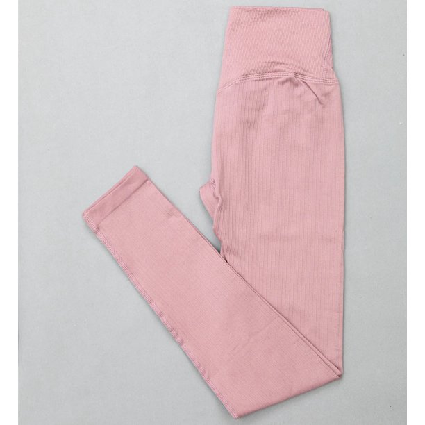 Traje de Yoga sin costuras, conjunto deportivo, ropa de gimnasio, Fitness, Top corto de manga larga para mujer, mallas de cintura alta, conjunto de entrenamiento acanalado, chándales