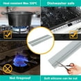 thumbnail image 5 of VEFSU Silicone Kitchen Stove Counter Gap Cover,Long & Wide Gap Filler,Seal Spills Between Appliances Countertop Furniture Stoves Ovens,Stove Gap Covers,Counter Top Covers, 5 of 6