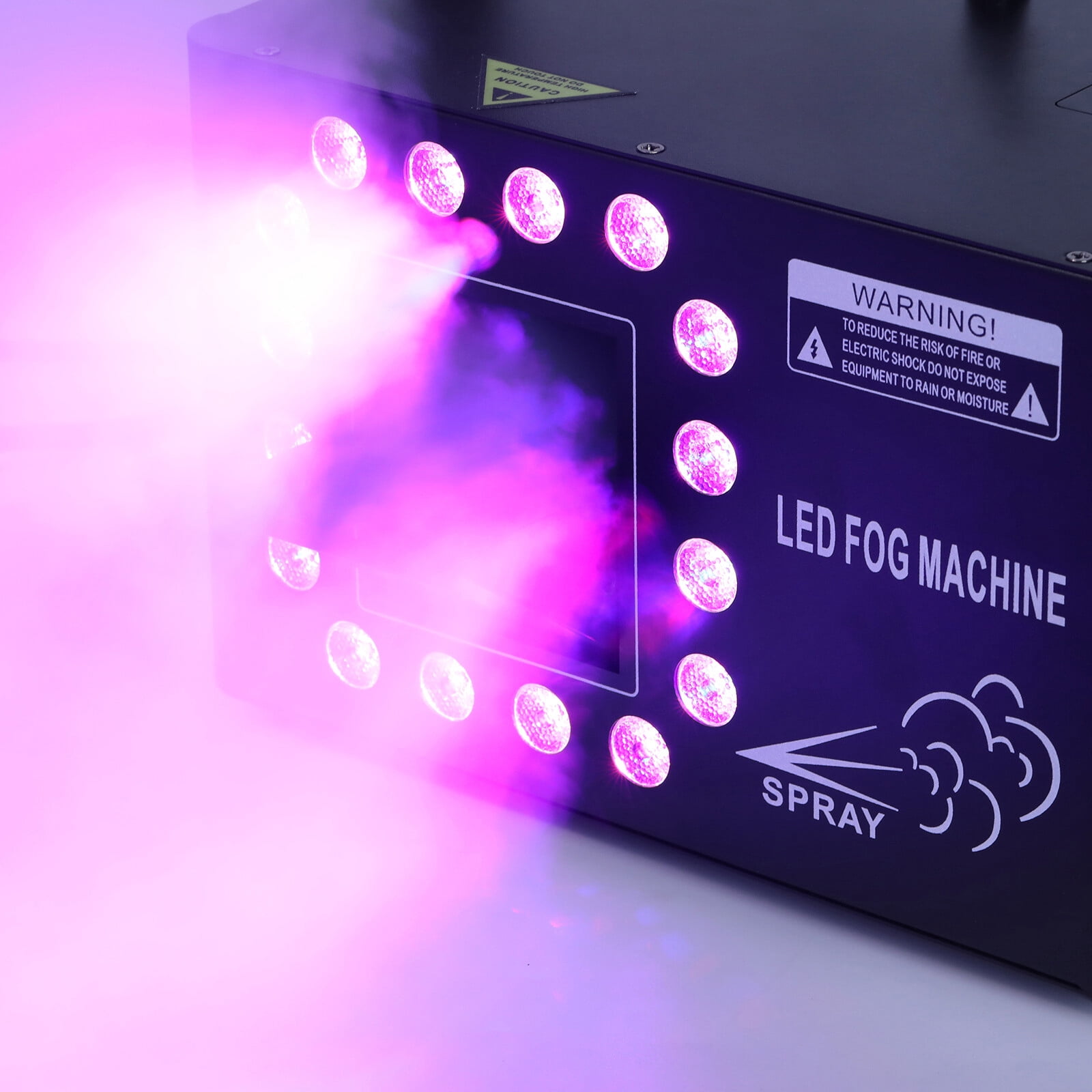1500W Low Profile Hazer Haze Smoke Machine DMX Theater DJ Party Stage Effect  For Wedding Scene, Stage Performances