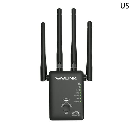 AC1200 Wireless WiFi Router – Smart Dual Band– High Power Antennas for Wide Coverage – Easy