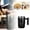 B, variant on TIELUTT Automatic Stirring Self Stirring Coffee Cup Coffee Cup Rechargeable Self Stirring Cup Stainless Steel Wooden Coffee Mug Set Yesteryear Coffee Mug Cups Large Drinking Glasses 64oz Cup Glass Se