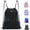 Black, variant on Sports Drawstring Backpack with Mesh Pockets, Waterproof Gym Bag String Backpack for Men Women, Large Capacity Athletic Sackpack for Travel, Swimming, Cycling(Black)