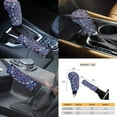 thumbnail image 6 of Garronmavis Boho Mandala Car Seat Covers Full Set Washable with Cars Headrest Protectors+Lanyards Key Ring+Auto Cup Coaster+Handbrake Gear+Shift Knob Cover for Sedan SUV Van Truck, 6 of 7