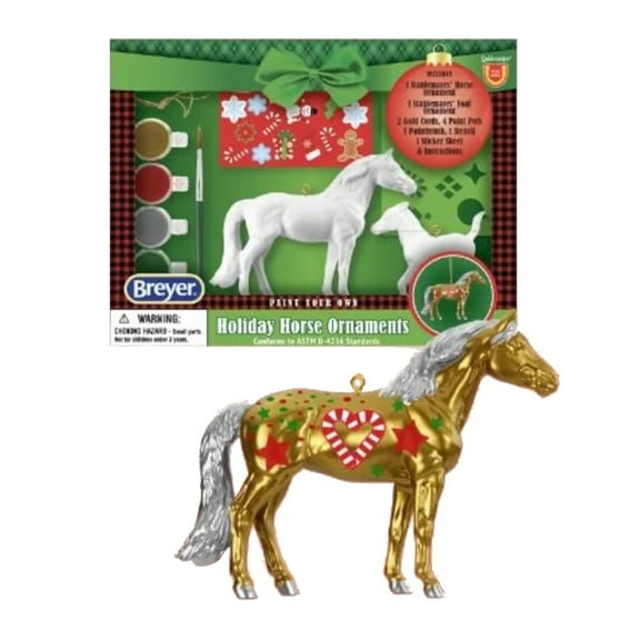 Breyer Paint Your Horse Ornament Craft Kit