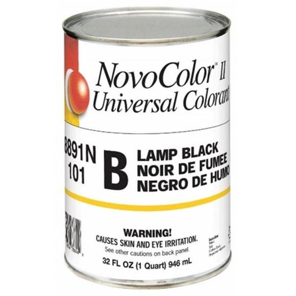 Valspar Brand 76-8891N QT 1 Quart B Lamp Black NovoColor II