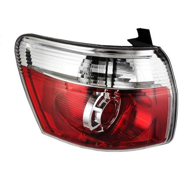 Left Driver Side Tail Light Assembly - Compatible with 2007 - 2012 GMC Acadia 2008 2009 2010 2011