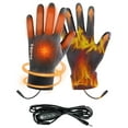 thumbnail image 2 of 1 Pair of Gloves Heated Gloves Heated Gloves for Men Women with 3 Heat Settings Touchscreen Warming Gloves for Climbing Hiking Cycling Camping, 2 of 9