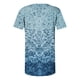 thumbnail image 5 of TaTaai Women's Printed Top, Soft Breathable Cotton, Relaxed Fit, Short Sleeve V-Neck, Button Detail Ruching, Pullover Style, Casual Daily Spring Summer Wear Multi-Color Gift, 5 of 5