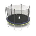thumbnail image 1 of SKYWALKER TRAMPOLINES 13 FT, Round, Dual Color, Outdoor Trampoline for Kids with Safety Enclosure Net and Blue/ Green Spring Pad, ASTM Approval, Rust Resistant, 1 of 9