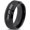 Black Bevel Tungsten, variant on Tungsten I Love You 3000 Engraved Quote Band Ring 8mm Men Women Comfort Fit Black Dome Polished