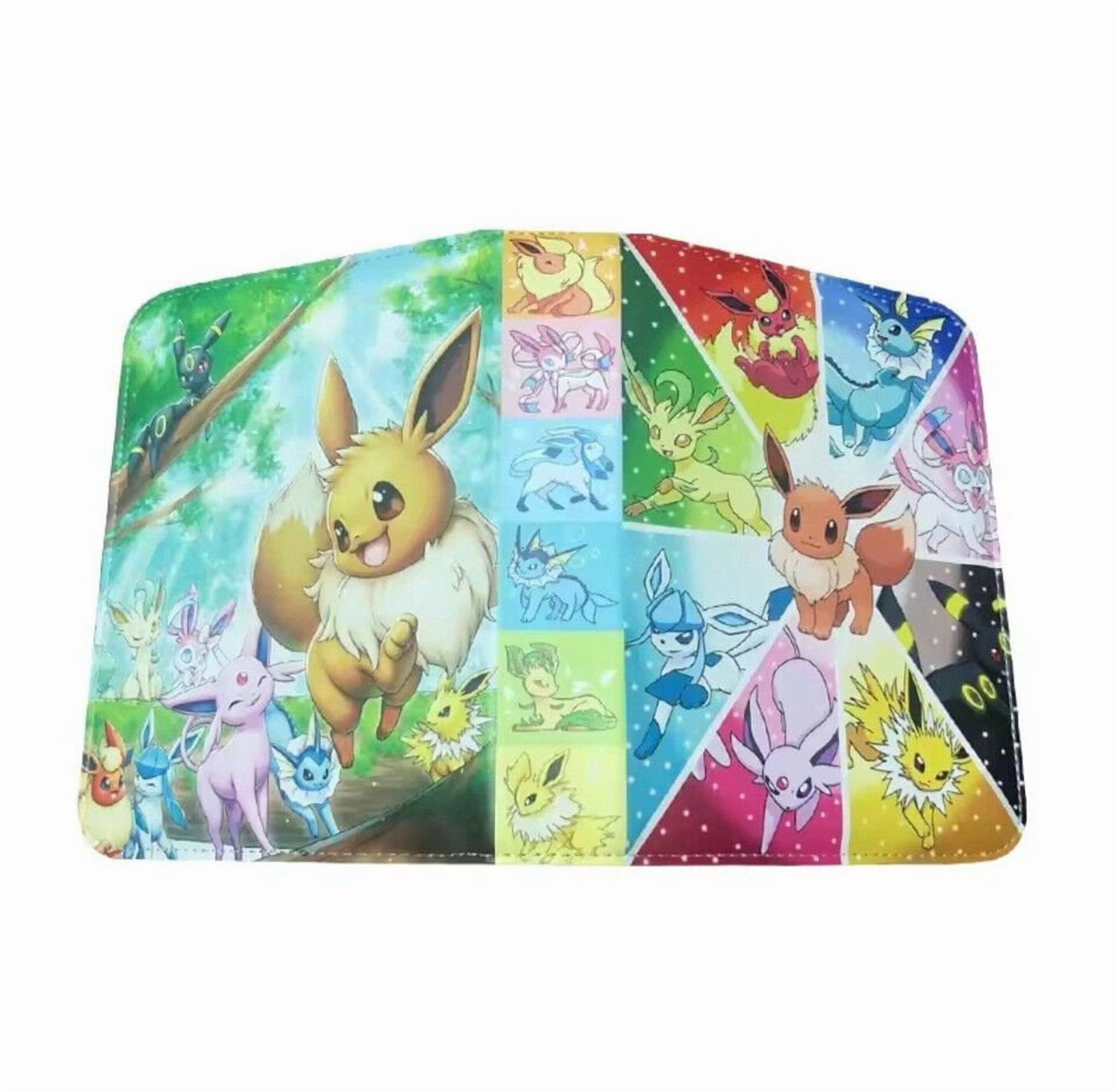 eevee pokemon card binder Ultra Pro:-Pokemon Trading Game, 3 Ring Album Holds 9 Pocket Pages, Durable : Toys & Games making it easy to insert and display your Pokémon cards while keeping them securely in place Pokemon Eevee TCG Binder –