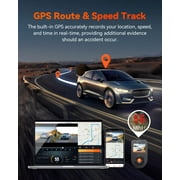 Vantrue 2.7K Dual Dash Cam, STARVIS 2 HDR, 1440P 60FPS, GPS, Voice Control, 24/7 Parking, 512GB Max