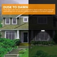 thumbnail image 3 of Dusk to Dawn Security Lght, 18W Plug-in Flood Light - Outdoor Lighting for Garage, Porch, Yard - Waterproof & Energy-Saving - Long Lifespan -|Lights for garage, porch, yard - Dusk-to-Dawn Security Li, 3 of 7