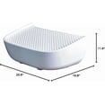 thumbnail image 6 of Ramp Compatible with Prox Series Self Cleaning Cat Litter Box Easy Entry for Elder Cats Kitten and Limited Mobility Traps Mess from Box and Paws White, 6 of 6