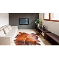 thumbnail image 2 of Natural 676685001238 6 x 7 ft. Kobe Exotic Cowhide Rug - Classic Brindle, 2 of 3