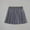 Gray, variant on Loopsun Girls Pleated Skirts, Children's Girls Casual Solid Pleated Short Skirt Black,6-7 Years