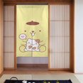 thumbnail image 1 of Cortinas opacas con pompones para decoración del hogar, cortinas aislantes para ventanas, dormitorios y salas de estar, 1 of 7